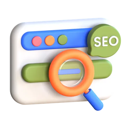 SEO  3D Icon