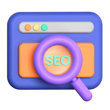 Seo  3D Icon