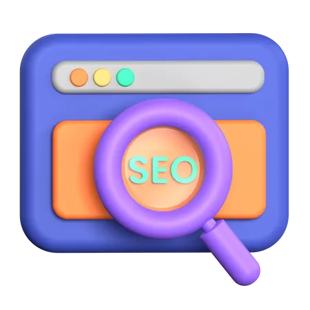 Seo  3D Icon