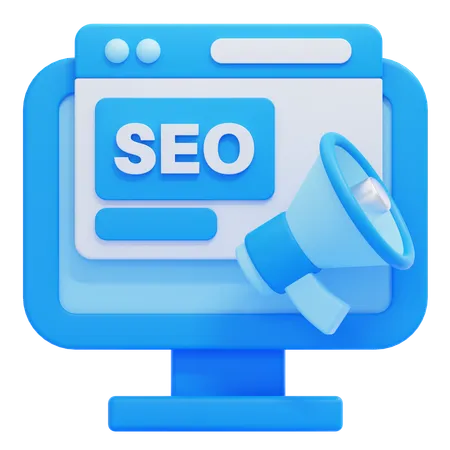 SEO  3D Icon