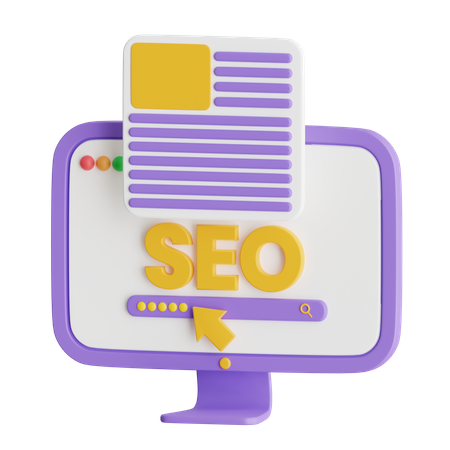 Seo  3D Icon