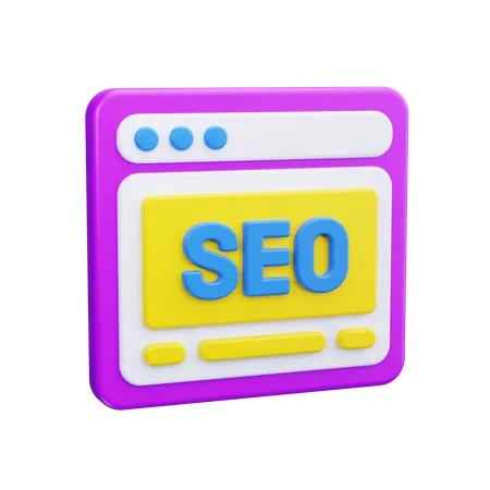 Seo  3D Icon