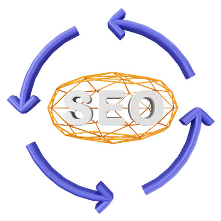 Seo  3D Icon