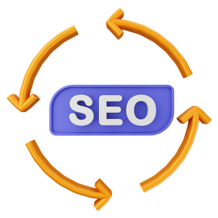 Seo  3D Icon