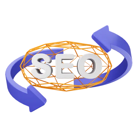 Seo  3D Icon