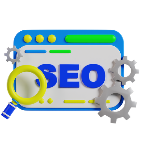 SEO  3D Icon