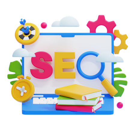 Seo  3D Illustration