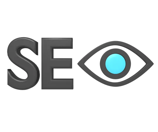 SEO Eye Find User 3D Icon