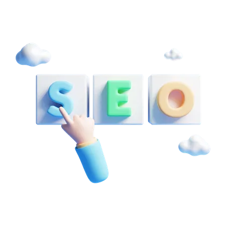 Seo  3D Icon