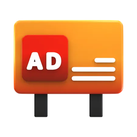 Seo Ads  3D Icon