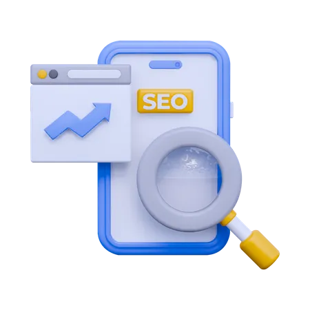 Análise SEO  3D Icon