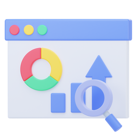 Análisis SEO  3D Icon