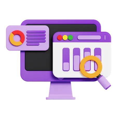 SEO-Analyse  3D Icon