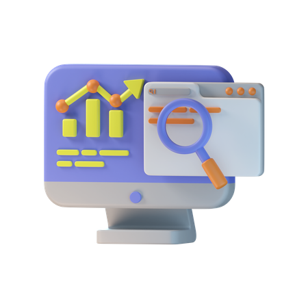 SEO-Analyse  3D Icon