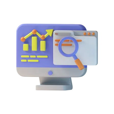 SEO-Analyse  3D Icon