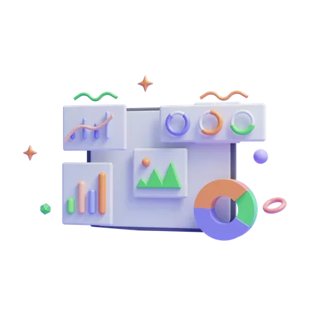 Seo Analysis  3D Icon