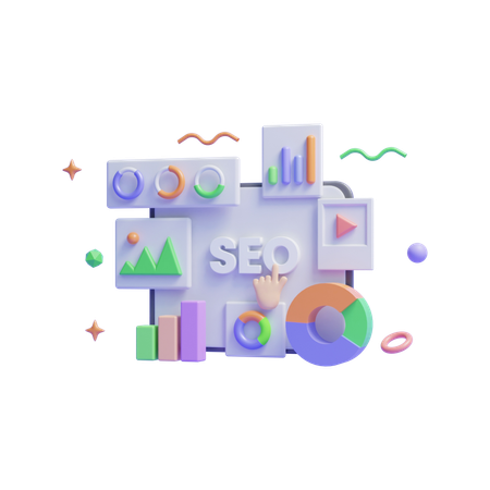 Seo Analysis  3D Icon