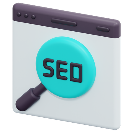 Seo Analysis  3D Icon