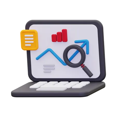 Seo Analysis  3D Icon