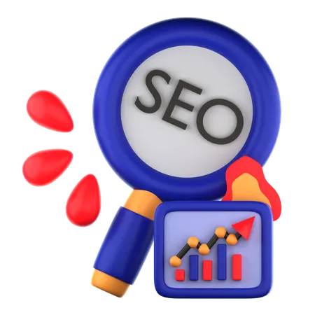 SEO Analysis  3D Icon