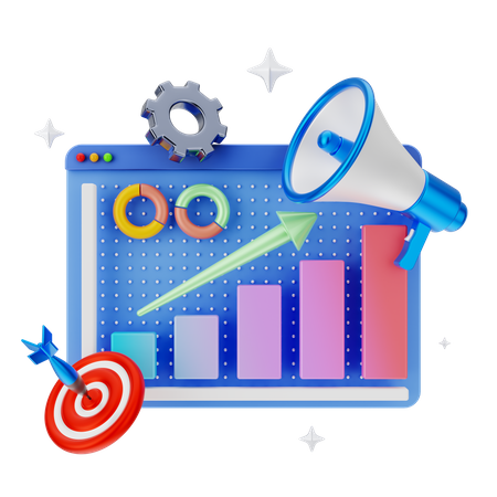 Seo Analysis  3D Illustration