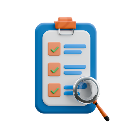 Seo Audit  3D Icon