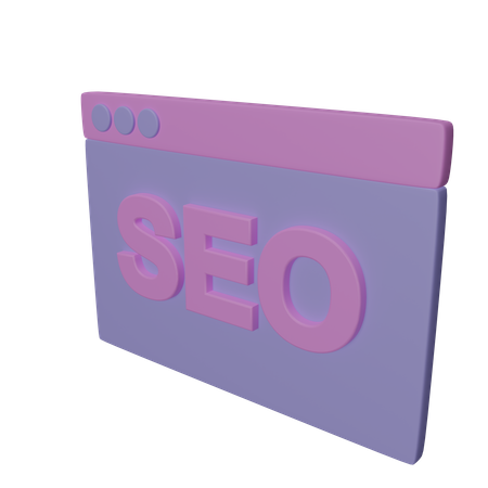 Seo Browser 3D Icon