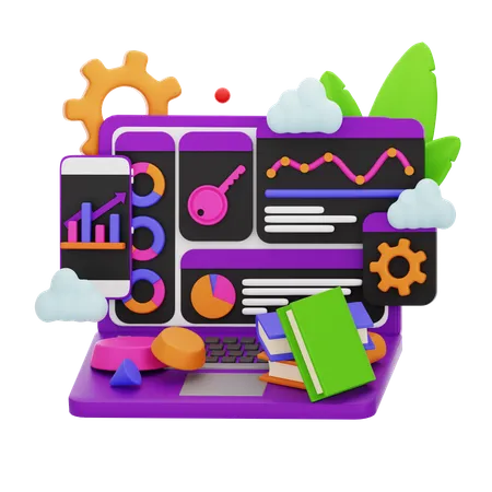 Seo Business  3D Icon