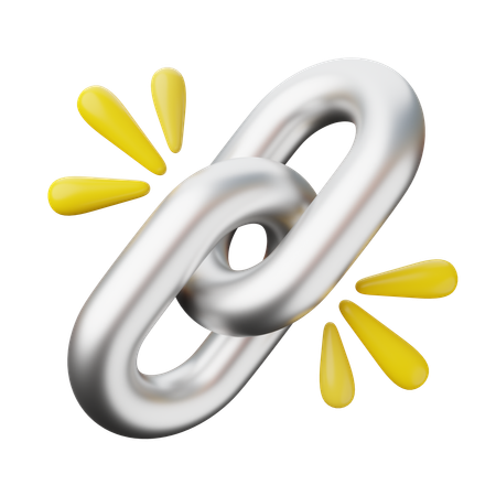 Seo Chain Link  3D Icon