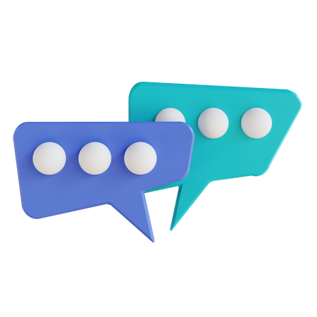 Seo Chat  3D Icon