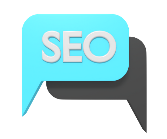 Seo Chat  3D Icon