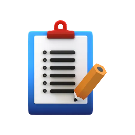3 D RENDERING SEO ICON CLIPBOARD 3D Icon