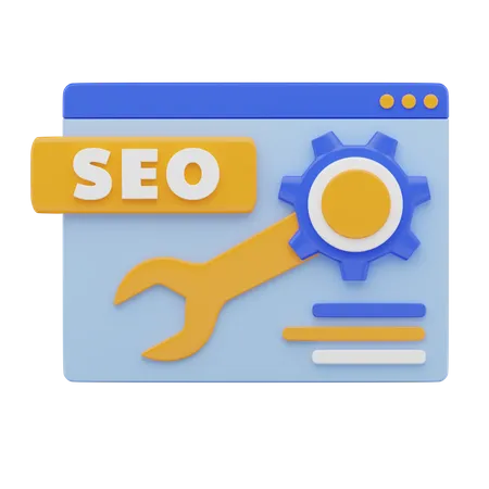 SEO-Code-Optimierung  3D Icon