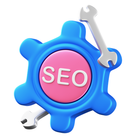 SEO Configuration  3D Icon