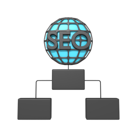 Estructura SEO  3D Icon