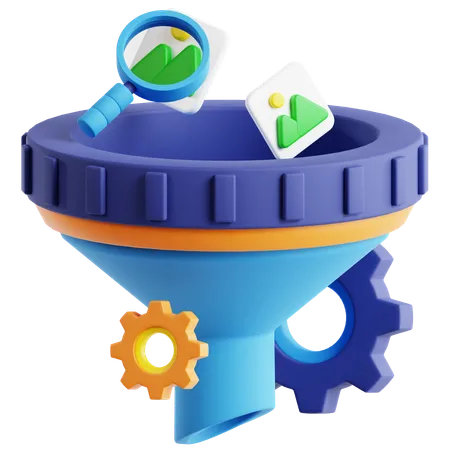 SEO Filter  3D Icon