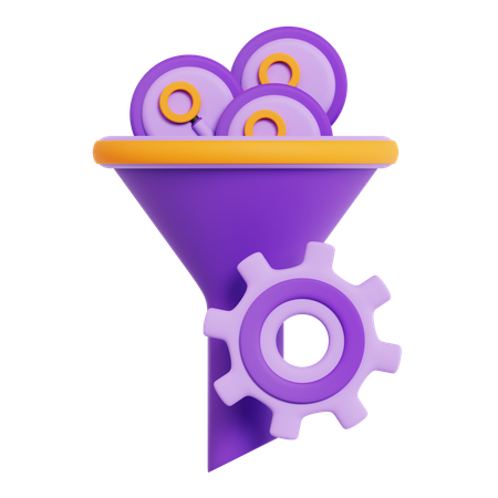 SEO filter  3D Icon