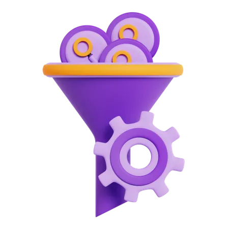 SEO filter  3D Icon