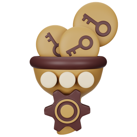 Seo Filter  3D Icon