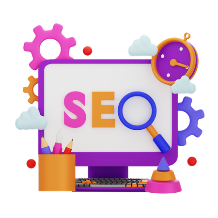 SEO-Forschung  3D Icon