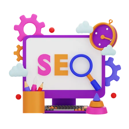 SEO-Forschung  3D Icon