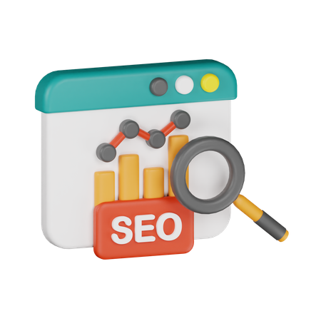 SEO-Grafik  3D Icon