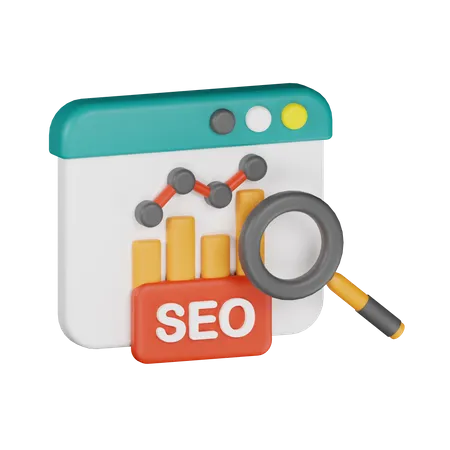 SEO-Grafik  3D Icon