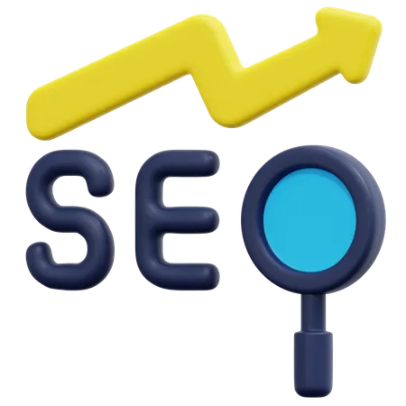 Seo Graph  3D Icon