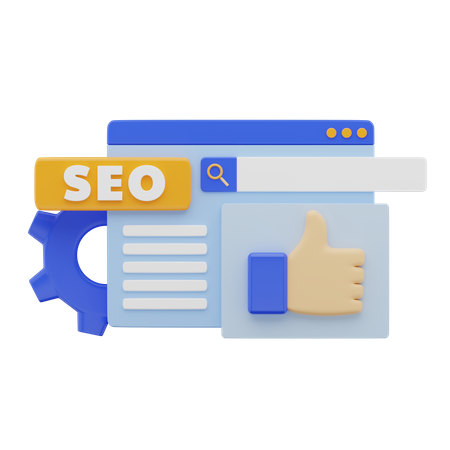 SEO-Kundenbewertungen  3D Icon