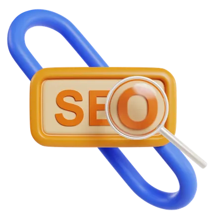 Seo Link Building  3D Icon