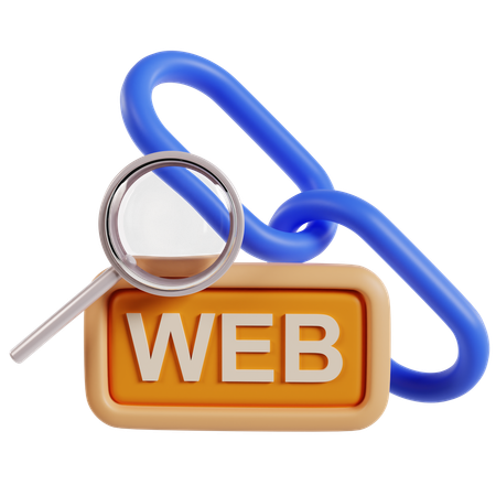 Seo Link Building  3D Icon