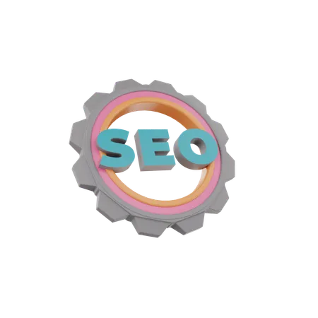 Seo Management  3D Icon