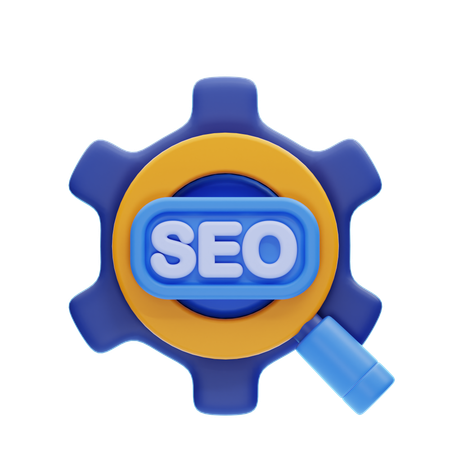 Seo Management  3D Icon