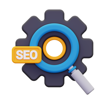 Seo Management  3D Icon